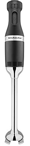 Alfa Romeo International KHBC308OB 8 Commercial Immersion Blender for KitchenAid, Black