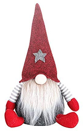 Dasongff schwedische Wichtel Santa Dolls süße Weihnachten Tomte Nisse Figur aus Weihnachtsfigur Dwarf schöneren Weihnachts Deko für Home Schaufenster Kinder Geburtstag Weihnachten