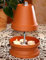 Estufa de Velas de té para hasta 6 Velas de té se Puede Pintar Chimenea de Mesa, conocida Aroma para Velas calefacción salón Horno decoración protección antimosquitos