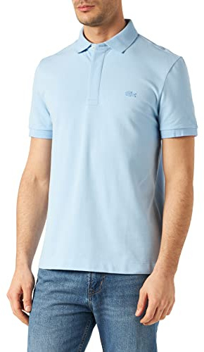Lacoste Herren PH4012 Poloshirt, Blau (Panorama), XS