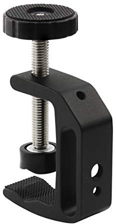 LEADRISE Universal C-Clamp With 1/4 And 3/8 Thread Hole For Desktop Mount Holder LCD Monitor Flash Desks Carts Benches Worktables (1)