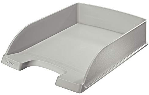 Leitz Plus Briefablage Standard A4, Grau, 10 Stück