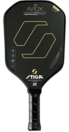 STIGA Pickleball Schläger Aviox Carbon Nomex - Gold