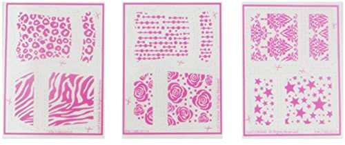 Barbie Ersatzteile Sparkle Studio – CCN12 ~ Ersatz-Aufkleber ~ Pink Printed Design
