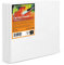 ESENG® Lot de 12 grands cartons de peinture, 50 x 50 cm, 100 % coton, 4 mm d'épaisseur, 280 g/m², ensemble de panneaux en toile, pour peintures acryliques, peintures à l'huile