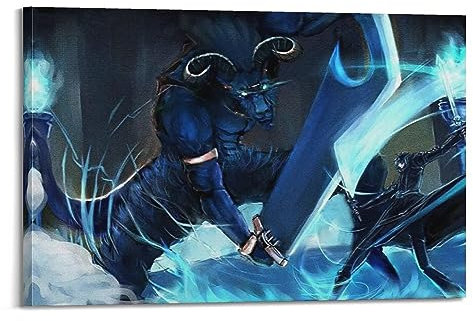 VZRSQZK Anime Sword Art Online Poster, dekoratives Gemälde, Leinwand, Wandposter und Kunstdruck, modernes Familienschlafzimmer-Dekor-Poster, 20 x 30 cm