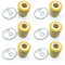 Viviance Filtro olio 11427508969 compatibile con BMW E46 E87 E88 E90 E91 116i 120i 318i 320i - 6PCS