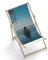 easyprint Holz Liegestuhl mit Ihrem Foto Personalisieren | Holiday | Klappbar | Sonnenliege | bedruckbar | Stoffbezug | farblos lasiert | zusammenklappbar | Geschenk | Urlaub | Liebe