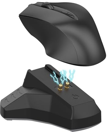 RuenTech Mouse Charging Station for Razer Gaming Mice, Type C Docking Station, Compatible with Razer Naga Pro/Viper Ultimate/Basilisk Ultimate/Mice DeathAdder V2 Pro