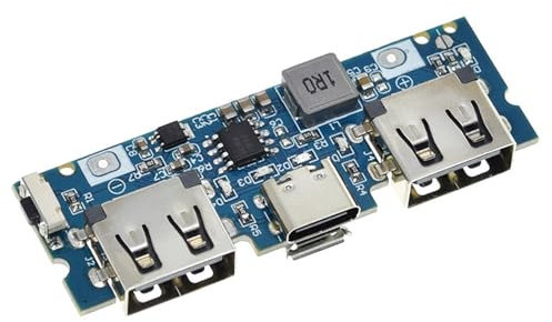 HDKEAN MicroUSB/Type-C USB Mobile Power 18650 Lademodul Lithium Akku Board LED USB 5V 2.4-A