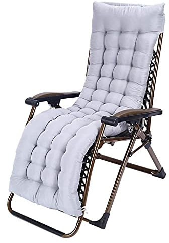 Coussin pour chaise longue d'extérieur - Pour relaxation, terrasse et jardin - Rose - Taille 4