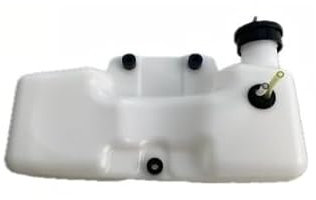Serbatoio carburante 48F per Motozappa Motocoltivatore di ricambio universale rasaerba tosaerba motore 63CC Parti di Ricambio per Tubazioni del Carburante, Gruppo di Ricambio Serbatoio Olio per CG630