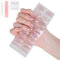 Durdiiy Nagelfolien, 20 pc uv Gel Nagelfolien, Halb ausgehärtete Gel Nagelfolien Selbstklebend, Nageldesign Gel Nail Stickers, Gellack Wraps für Nagel,Maniküre Kit mit Glänzendem Gel-Finish (C)