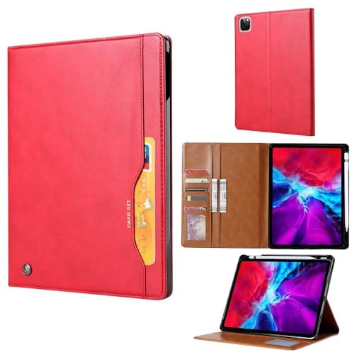 Accessorio per telefono Custodia compatibile con iPad Pro 13 pollici 2024, Custodia Folio Premium in pelle PU con slot Compatible with scheda Smart Cover con spegnimento/riattivazione automatica, Flip