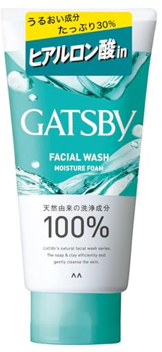 GATZBY Mens Facial Wash Moisture Form - 130g