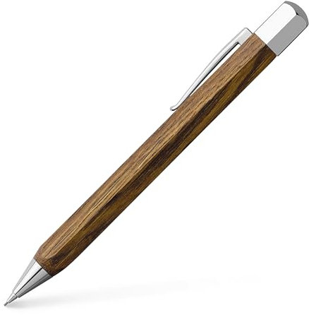 Faber-Castell 137508 - Drehbleistift Ondoro Räuchereiche, 0,7 mm, braun, 1 Stück