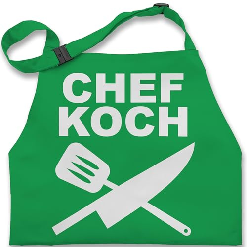 Shirtracer - Kinderschürze Schürze Kinder Jungen Mädchen - Kochschürze - Chefkoch I Geschenk Kochen I Hobbykoch