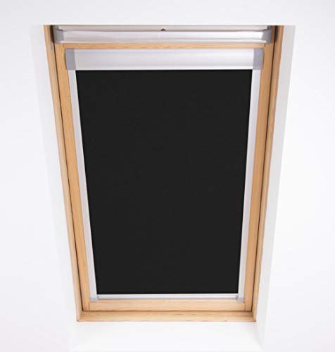 Bloc Skylight Rollo Für Velux Dachfenster Blockout, schwarz, A01