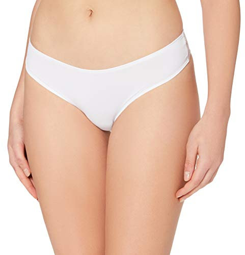 Triumph Lovely Micro Brazilian String, White, XS Femme