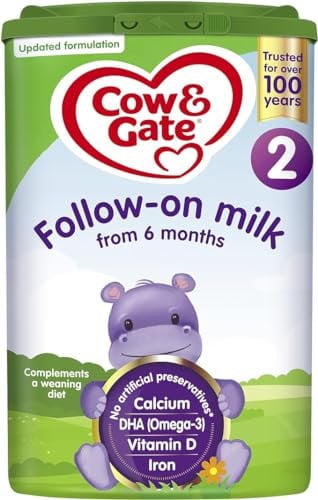 Cow & Gate 2 Follow On Baby Milk Powder Formula, 6-12 Months, 800g
