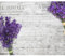 decomonkey Fototapete Blumen Holz 100x70 cm XL Tapete Fototapeten Vlies Tapeten Vliestapete Wandtapete moderne Wandbild Wand Schlafzimmer Wohnzimmer Lavendel Romantisch Aufschrift