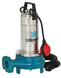 ELETTROPOMPA SOMMERGIBILE CON TRITURATORE 1,5 HP ACQUE SPORCHE CALPEDA GQGM 6-21