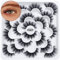 DYSILK Falsche Wimpern Lashes - Künstliche Wimpern 10 Paare Fake Lashes 6D Falsche Wimpern Natürlich Wimpern Extensions 15mm Lashes Selbstklebende Wimpern Fake Lashes Wimpern Eyelashes