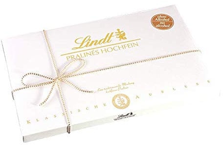 Lindt Pralinen Hochfein ohne Alkohol, Pralinen-Geschenk ohne Alkohol, 20 köstliche Sorten, 50 Pralinen ohne Alkohol pro Packung, 3er Pack (3 x 500 g)