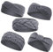 Gestrickt Stirnband Damen Winter, Stirnbänder Gestrickte Haarband Frauen Headwrap Kopfband Elastische Stirnband Ohrenwärmer Damen Häkelarbeit Stirnbänder