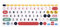 MMDW English Silicone Keyboard Cover Compatible for Logitech K380 Multi-Device Bluetooth Keyboard,Creative Rainbow Font