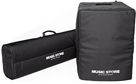Fame Audio Everest 12 Lautsprecher Schutzhülle, Wasserabweisend, Strapazierfähiges Polyester, Passgenauer Schutz für PA-Boxen, Effektive Polsterung, Komfortabler Transport, Robust, von MUSIC STORE