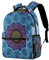 Hippie-Mandala-Rucksack für Herren, Schule, Büchertasche, Wandern, Reiserucksack, Schultasche für Damen