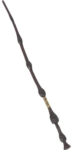 Funidelia | Baguette de Sureau (Dumbledore) - Harry Potter pour femme et homme Magiciens, Gryffondor, Poudlard - Accessoire pour Adultes, accessoire pour déguisement - Marron