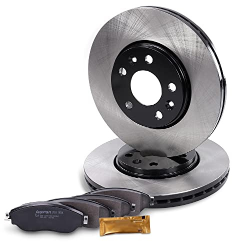 BESTPRICE ATP Bremsenset Vorderachse inkl. Bremsscheiben Belüftet Ø 296 mm +