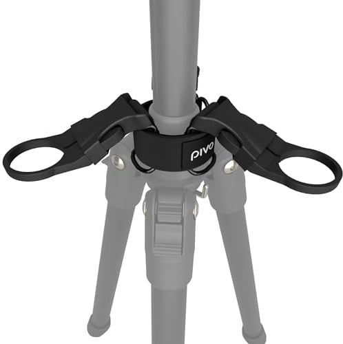 Pivo Stativballast – reisefreundlich, leicht, stylish und robust, Foto Video Studio universell Stativ verstellbar Ballast Ansteck-Zubehör zum Stabilisieren von Stativen