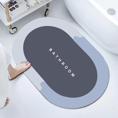 Super Absorbent Floor Mat, Tappetino Bagno Assorbente, Tappeto Magico Super Assorbente, Tappetino Doccia Assorbente, Tappeto Bagno Assorbente, Tappetino Super Assorbente Doccia, Non-Slip Bathroom Mat