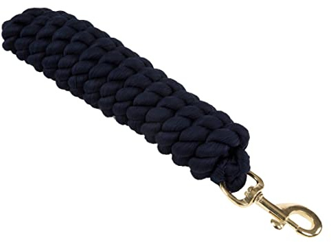 Shires Economical Lead Rope - Navy/Blue