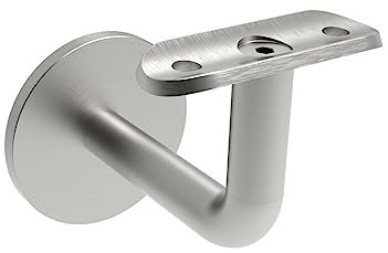 Sellon24® Edelstahl Handlauf Konfigurator 42,4 Treppe Zubehör Wandhandlauf Handlaufhalter Halterung Verbinder Eckbogen Rohr Edelstahlrohr Steckfitting V2A Geländer geschliffen Wand SET