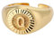Offene Ringe Mit Buchstabe Q, Vintage-Siegelring, Verstellbare Größe, Runder Ring, Einfacher Stil Für Damen Und Herren, Valentinstag, Geburtstagsgeschenke Für Sie, Party, Weihnachten, Schmuck, G