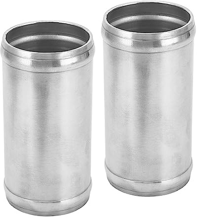 Connettore Per Tubo Flessibile in Lega di Alluminio da 50 Mm Per Auto, Connettore Per Tubo di Raccordo Per Tubo Flessibile da 1 Paio Eccellente Tenuta Resistente al Calore