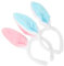 TOPBATHY 2st Hasenohr Stirnband Partygeschenke Für Kinder Einzigartige Cosplay-requisite Tierische Cosplay-ohren Stirnband Mit Tierohren -haarspange Plüsch Haarnadel Niedlich