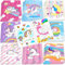 Kylebiuu 24 Stück Einhorn Mini Malbuch für Kinder,Partygeschenke,großes Geschenk,kleines Kunst Einhorn Zeichen Aktivitätsbuch für Geburtstagsfeier,Urlaub,Kindergarten,Schule,Klassenzimmer