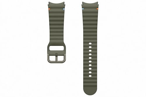 Samsung Sport Band (M/L) ET-SNL31 für die Galaxy Watch7 | Uhrenarmband, Sport Armband, Original Zubehör, elastisch, langlebig, guter Sitz, Green
