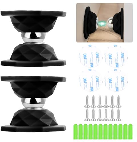 GmeDhc 1 Set Magnetischer Türhalter für Wohnwagen, Türfeststeller Wohnmobil, Magnetischer Türstopperhalter mit Selbstklebenden, für Türschloss Stauraum-Tür, Wohnmobile, Wohnwagen