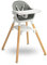 Sleepy shop 24 YOUR PERFECT MATTRESS Hochstuhl - Kinderstuhl für baby, Kindersitz & Hauck ab 6 Monate, 2in1, Kinderhochstuhl, Hochstühle, Babystuhl essen stuhl, Hochstühle, Sitze & Zubehör GREY