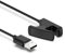 Fhkpsqkcn 1 paquete de cargador portátil SmartWatch de 4 pines con cable de carga USB para serie