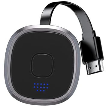 OBEST Wireless HDMI Dongle, 5G Miracast Display, 1080P Wireless HDMI Adapter für Mobiltelefone, Tablets, Macs, Samsung, LG, HTC, PCs, unterstützt Miracast, Airplay, DLNA