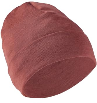 Engel Natur Beanie Mütze aus Wolle-Seide