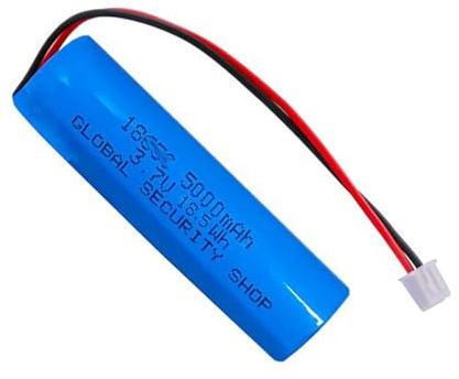 Batteria ricaricabile con connettore PH2.0/2P e XH2.54/2P da 3,7V, 5000 mAh per prodotti elettronici fai da te, giocattoli, illuminazione, dispositivi Bluetooth (XH2.54/2P)