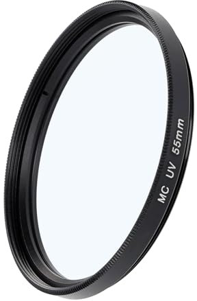 ayex Filtro di protezione UV per obiettivi con filettatura da 55mm multicoated MC